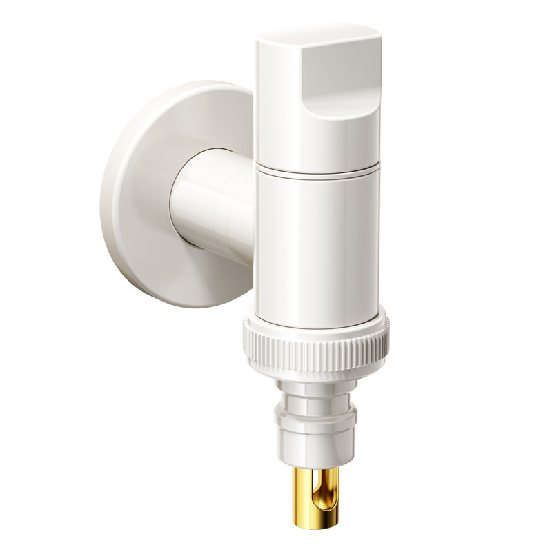 Toilet Fill Valve - Biały zawór kątowy zawór toaletowy automatyczna