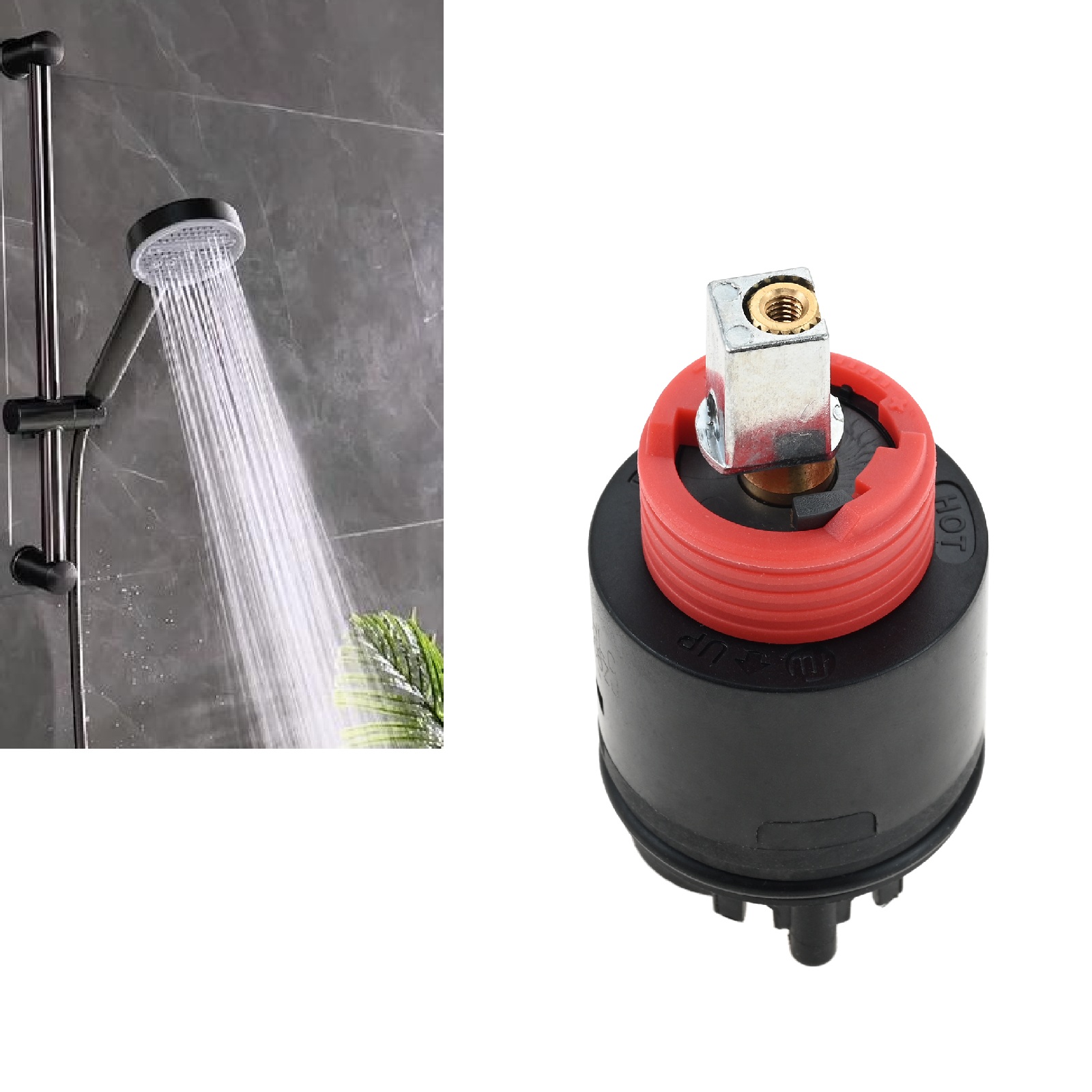 Shower Valve Cartridge - Wkład prysznicowy N40HLC Typ F 40mm