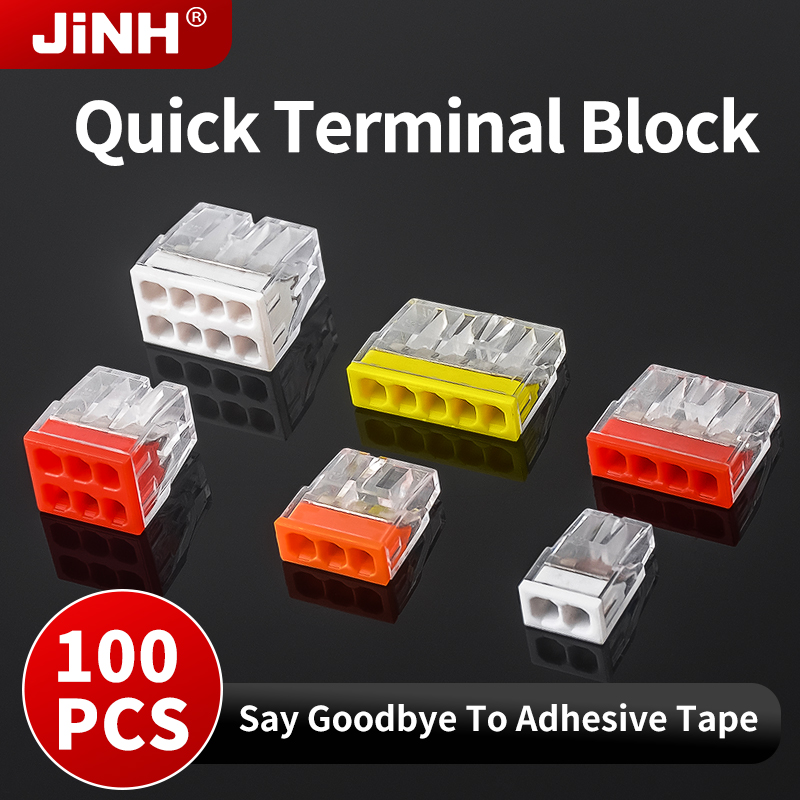 Push Fit Connector - Zestaw szybkozłączek JINH 100 szt. Mini,