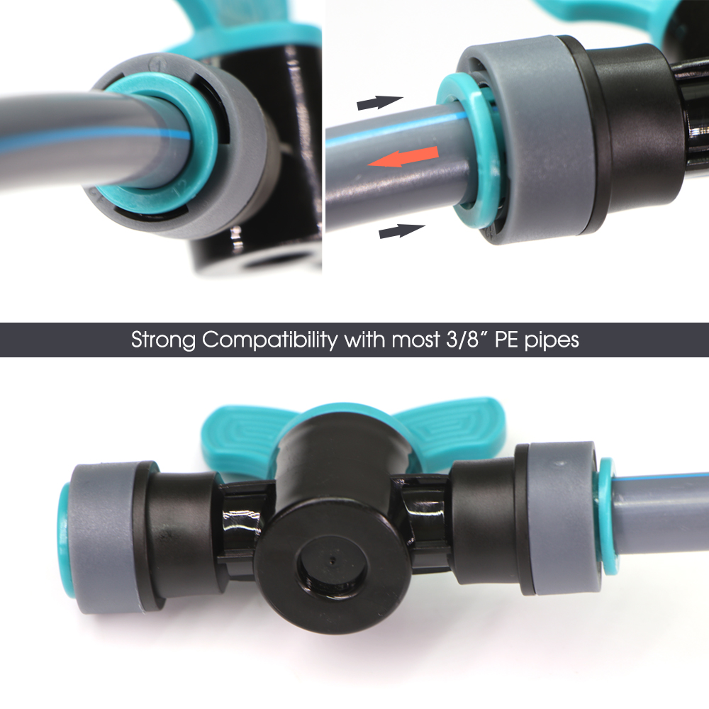 9/12MM Złączki do rur PE 3/8'' – Push Fit Connector recenzja i cena