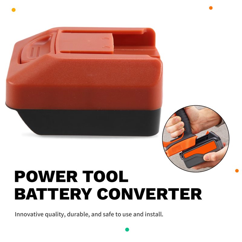 AT05-Ulepszony adapter baterii – Black+Decker Tool Cordless recenzja i cena