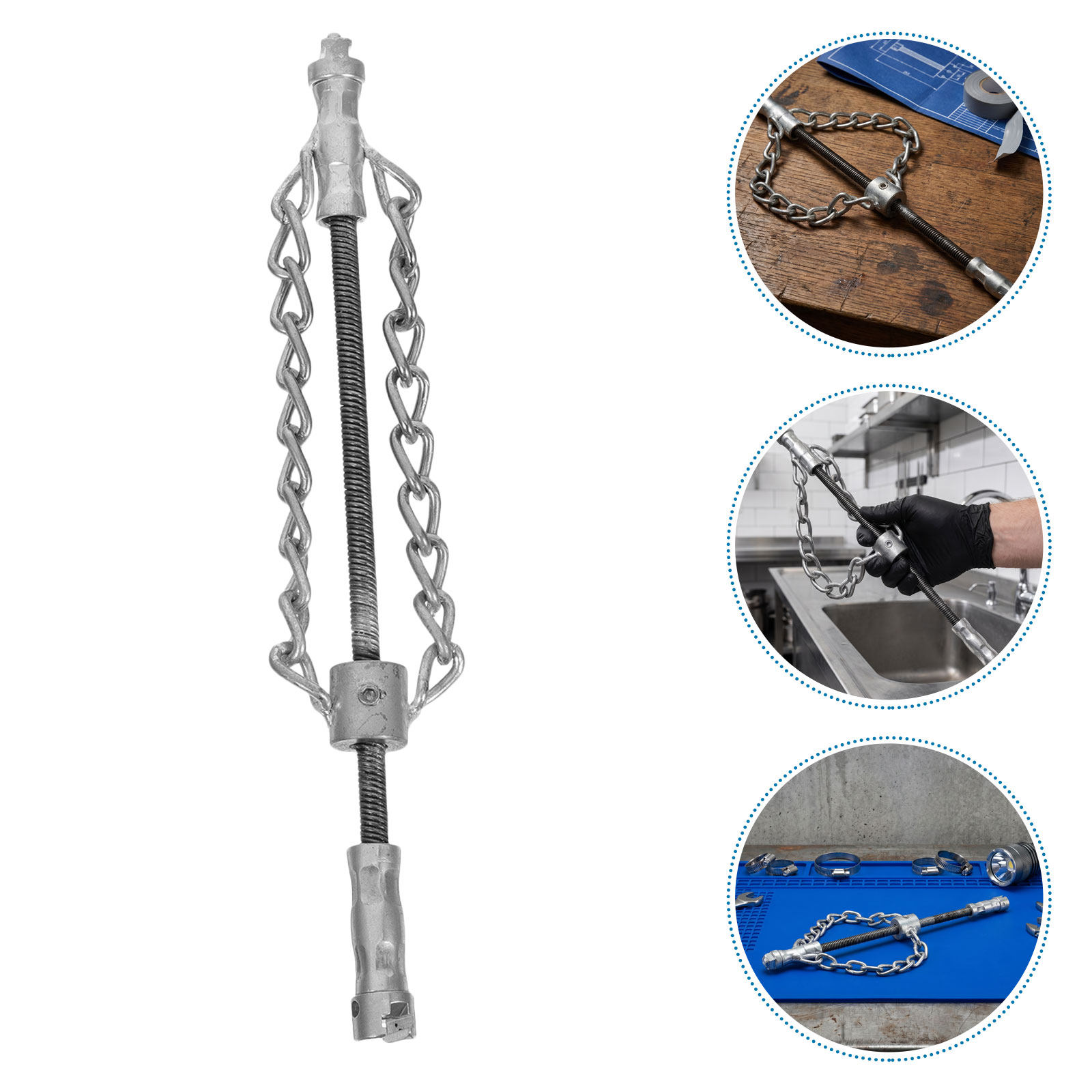 2 szt. elastycznego łańcucha d – Drain Snake Flexible recenzja i cena