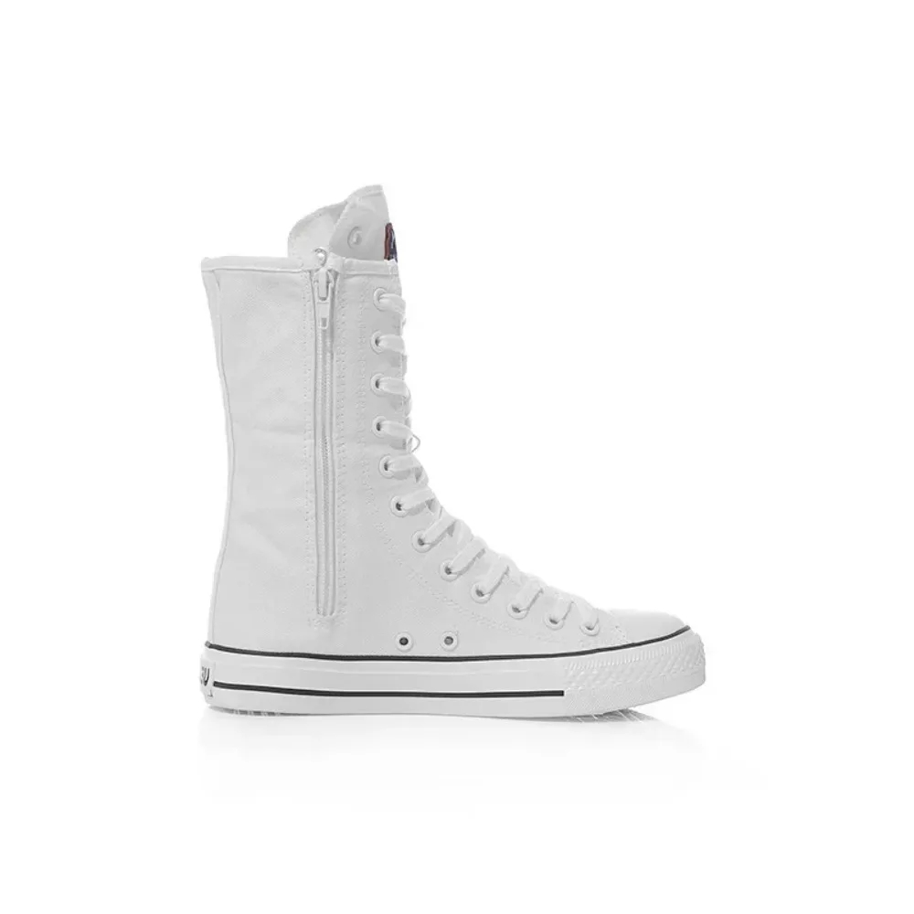 Mid Tube Lace Up Sportowe buty – Pipe Bending Spring recenzja i cena